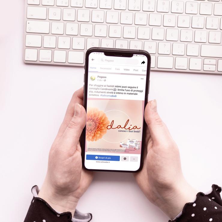 Comunicazione social per Pegaso Schwabe Italia Pharma - copiaincolla