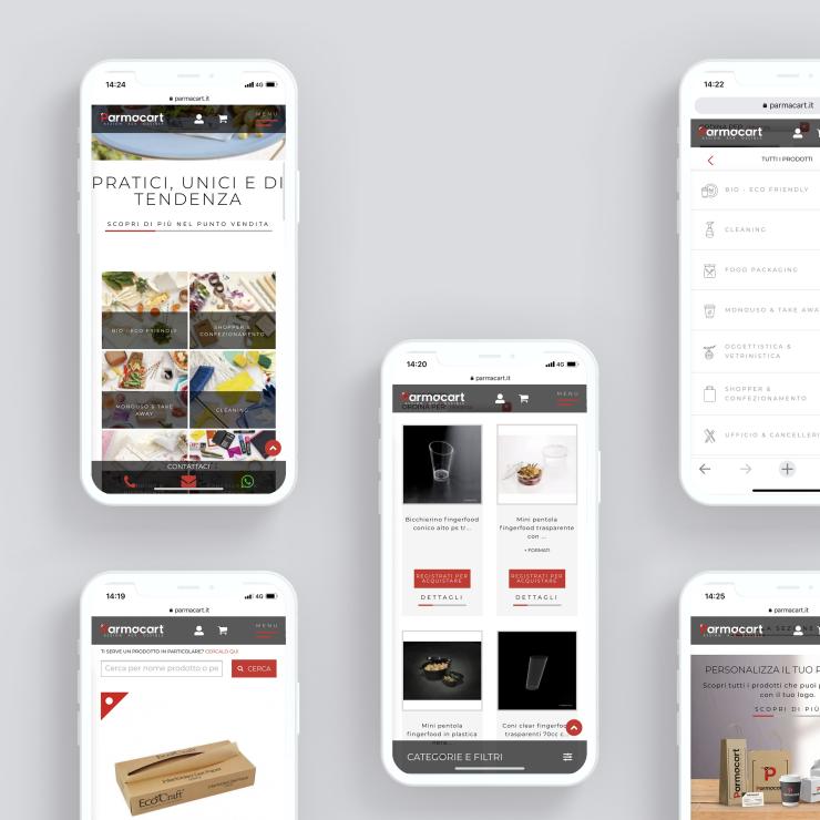 Nuovo e-commerce Parmacart - copiaincolla