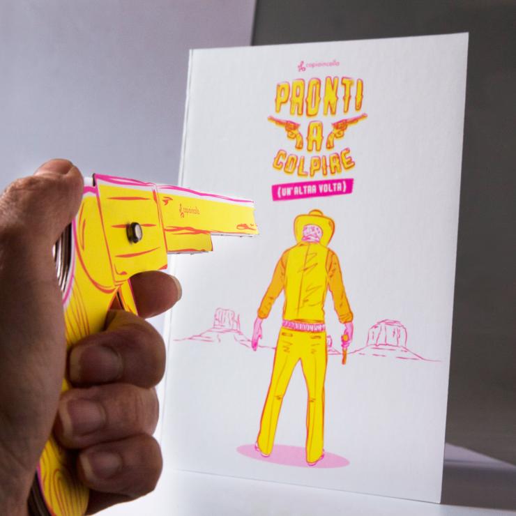 Una dimostrazione d'utilizzo della nostra pistola.