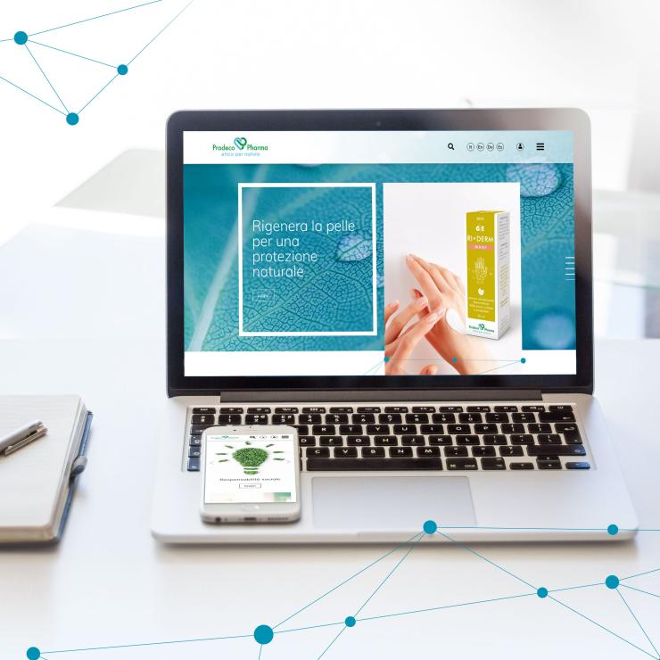 Il nuovo sito web B2B per Prodeco Pharma - copiaincolla