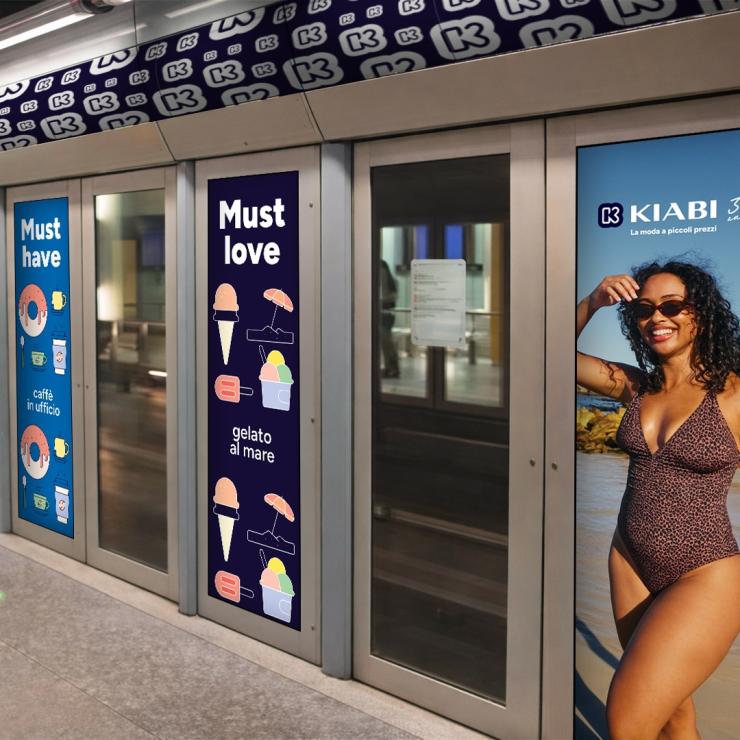 Must Have, Must Love: la campagna OOH per il beachwear di KIABI