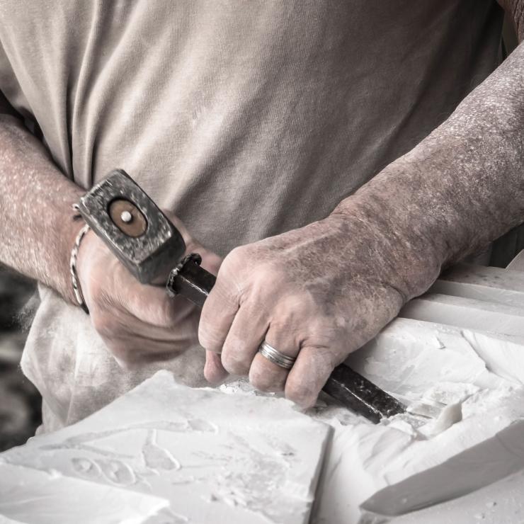 La scultura è dove prende forma la creatività