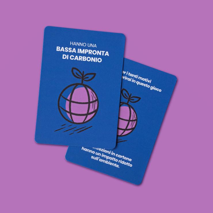 Carte gioco disegnate come gadget per fiera per SIG - copiaincolla