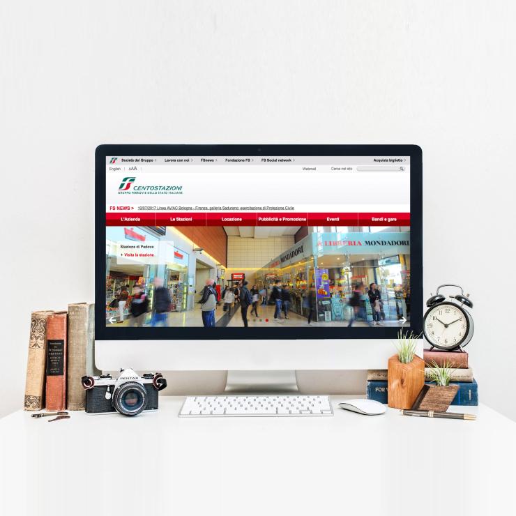 Sito web Gruppo ferrovie dello stato