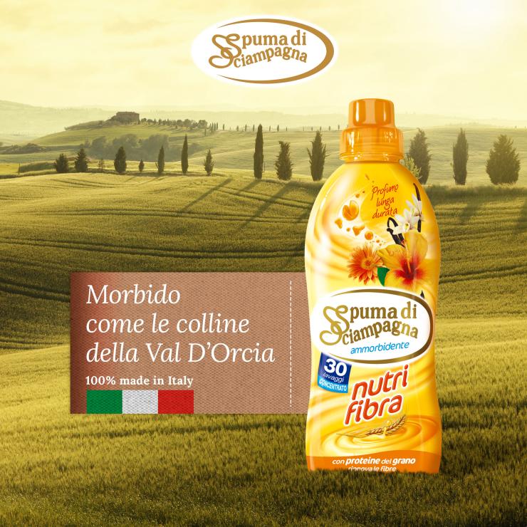 Spuma di Sciampagna pagina Facebook post prodotti Made in Italy