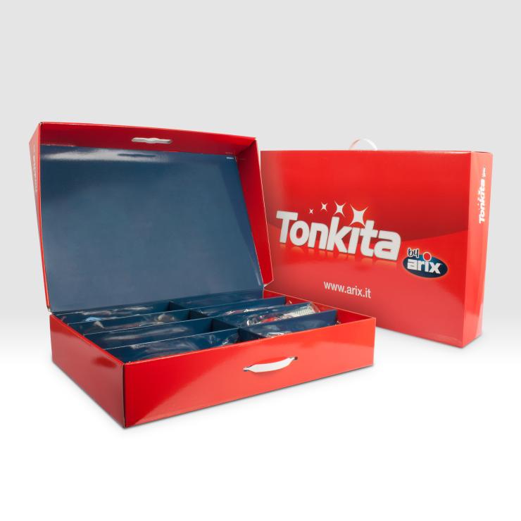 Valigetta prodotti per Tonkita (Arix) - copiaincolla