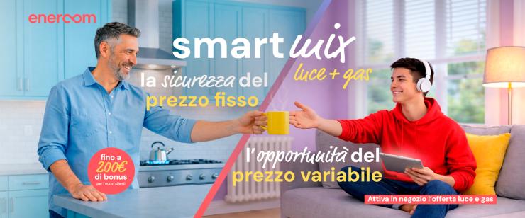 Key visual offerta Smart Mix Enercom - copiaincolla