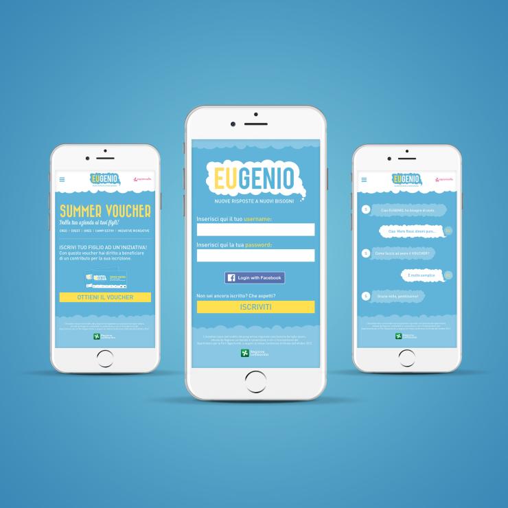 Applicazione mobile del progetto di welfare aziendale Eugenio
